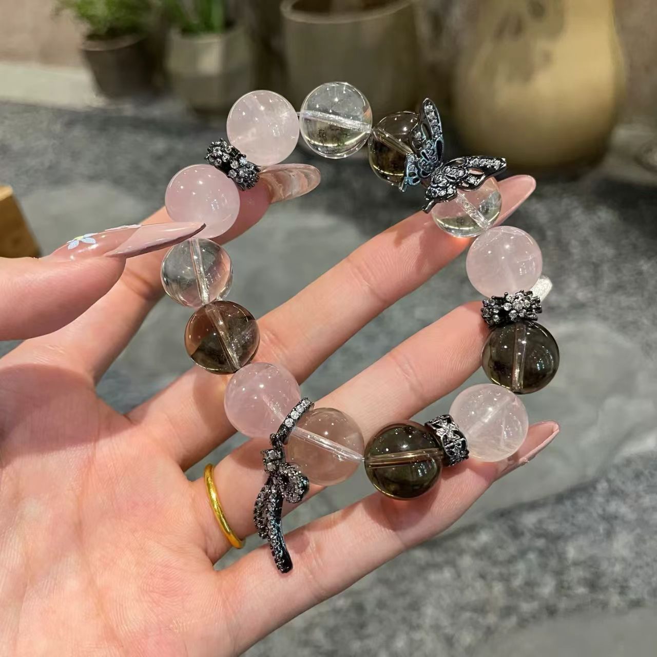 Personalized Five-Element Crystal Bracelet+ Destiny Energy Reading Package